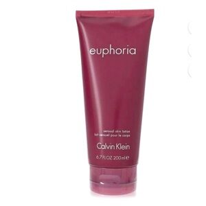 Calvin Klein Euphoria Fragrance-Infused Body Lotion in Burgundy